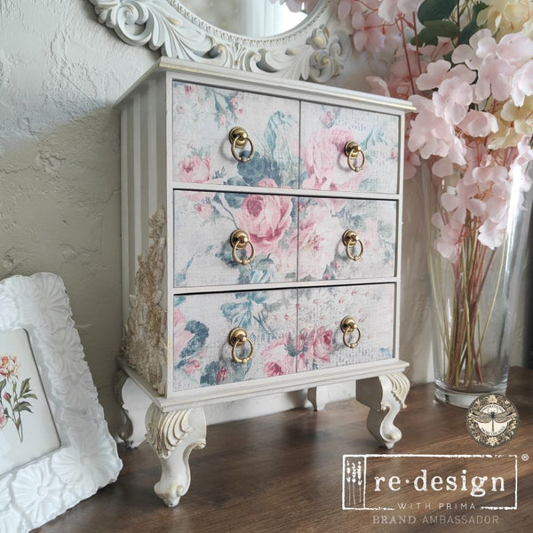 Double Delight Decoupage Fiber Paper Set – Pink Blossom Bliss