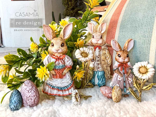 Decor Moulds – Springtime Bunny