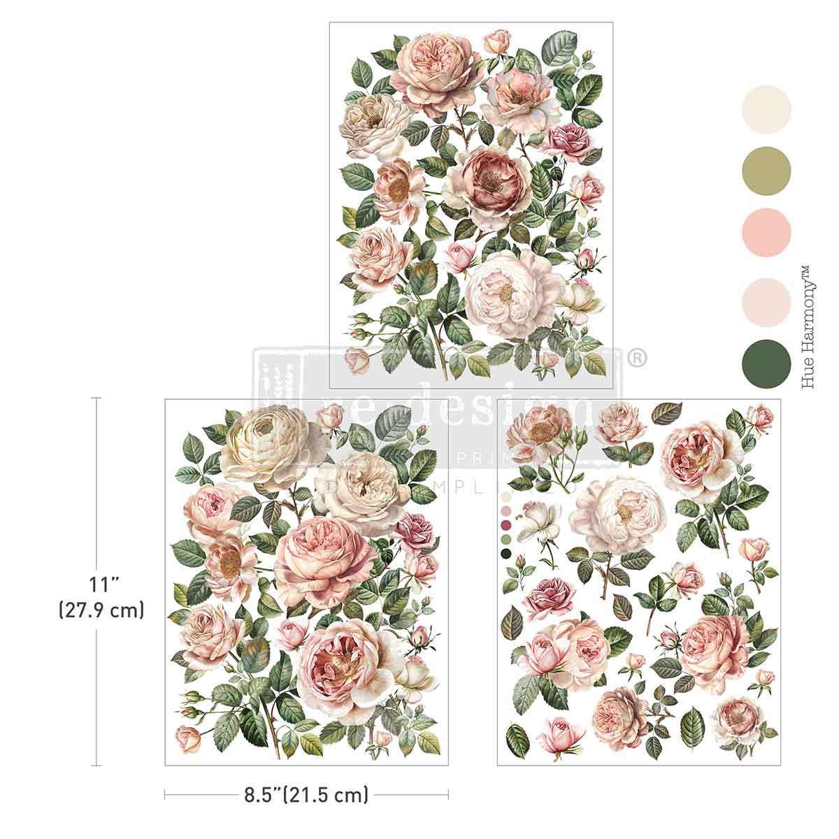 Middy Transfers – Blush Blossoms