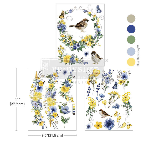 Middy Transfers – Sunlit Aviary