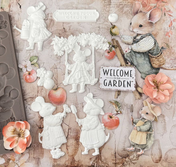 Homegrown Collection Decor Moulds® – Sweet Garden