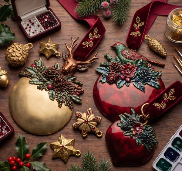Decor Moulds® – Evergreen Antler Emblem