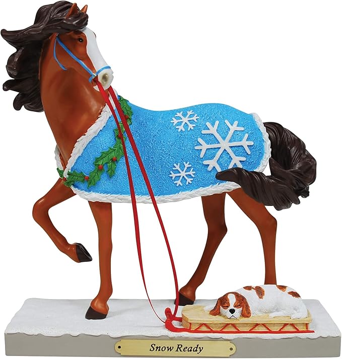 The Trail of Painted Ponies Snow Ready Figurine