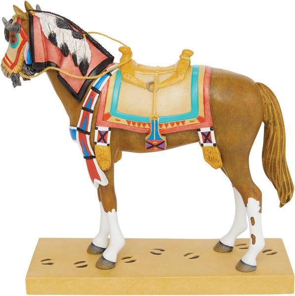 The Trail of Painted Ponies Buffalo Medicine Figurine