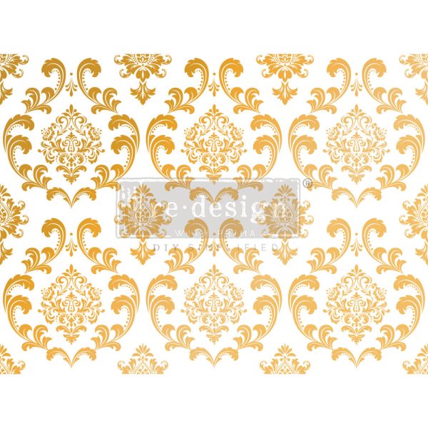 DECOR TRANSFERS® GOLD FOIL KACHA – HOUSE OF DAMASK