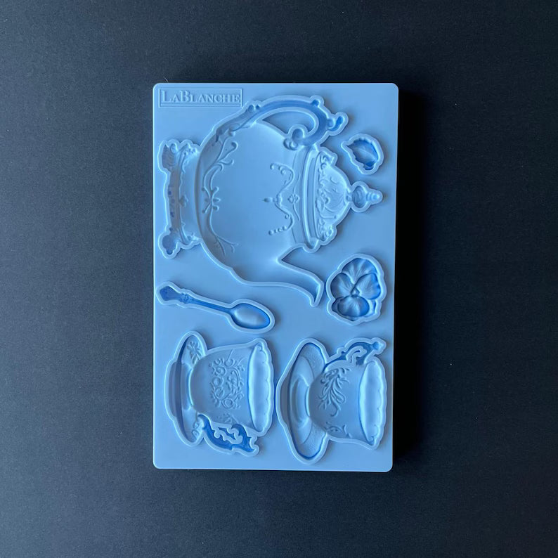 La Blanche Tea Pot Mould