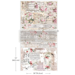 DECOUPAGE DECOR TISSUE PAPER 3 PACK – SHABBY CHIC SHEETS