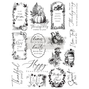 Decor Clear Stamp – Fall Sweet Fall