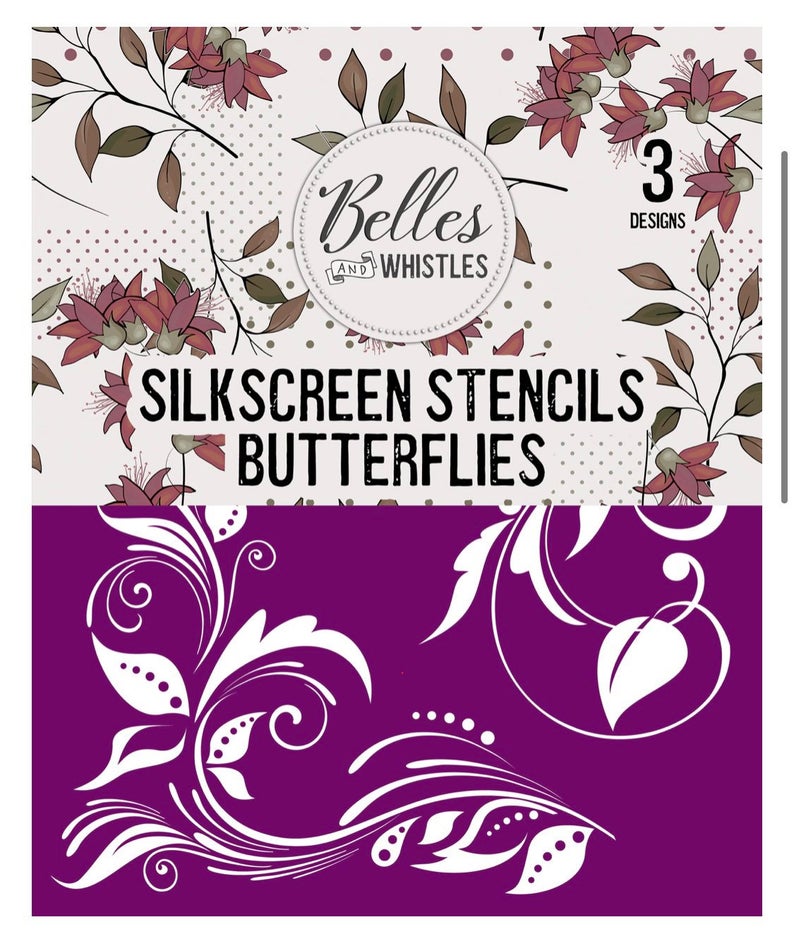 Butterflies - Silkscreen Stencil