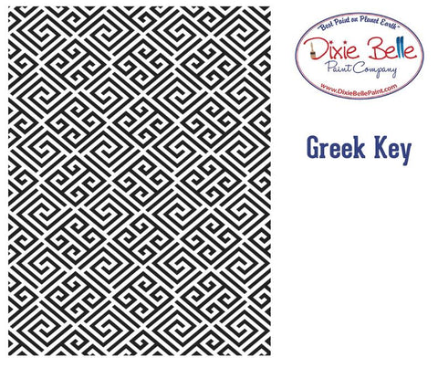 Greek Key - Stencil