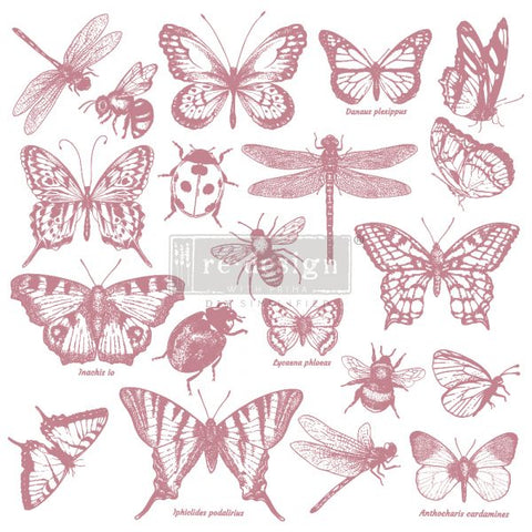 Monarch Clear Cling Stamp