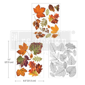 DECOR TRANSFERS® 8.5×11 – CRUNCHY LEAVES FOREVER