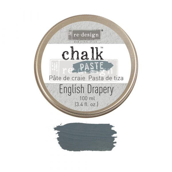 REDESIGN CHALK PASTE – ENGLISH DRAPERY – 1 JAR, 100 ML (3.4 FL OZ)