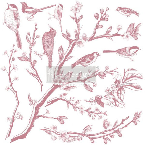 Springtime Clear Cling Stamp