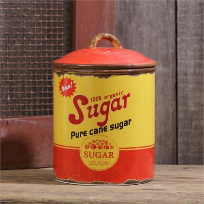 Retro Ceramic - Sugar Canister