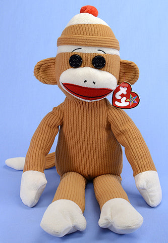 Ty Tan Sock Monkey Buddy