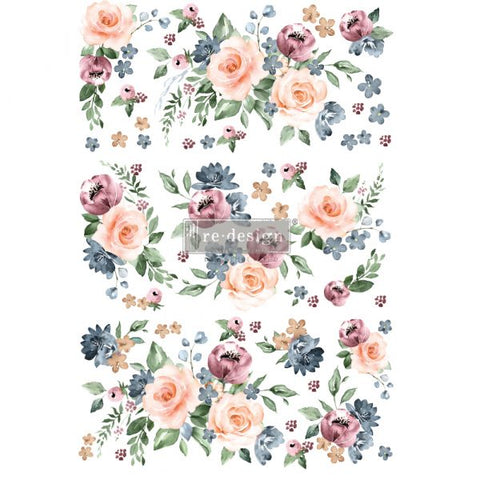 REDESIGN DECOR TRANSFERS® – WATERCOLOR BLOOM